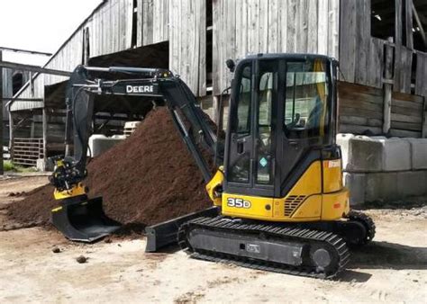 mini digger tiltrotator|john deere 35d tiltrotator rental.